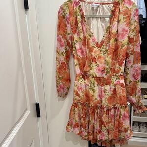 Skylar + Madison Multicolor Ruffled Dress